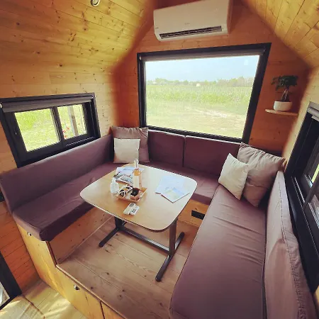 Myinsolite - Tiny-house, Jacuzzi, Brasero, Piscine