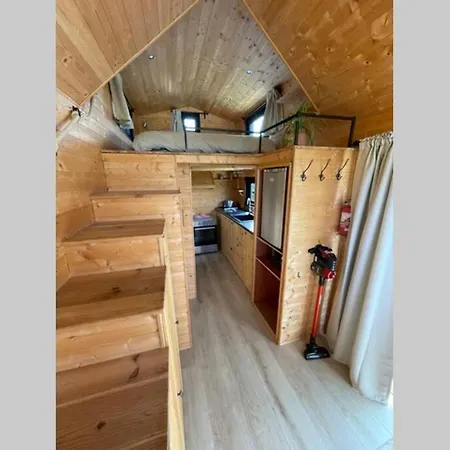 木屋 Myinsolite - Tiny-house, Jacuzzi, Brasero, Piscine 艾格-莫尔特