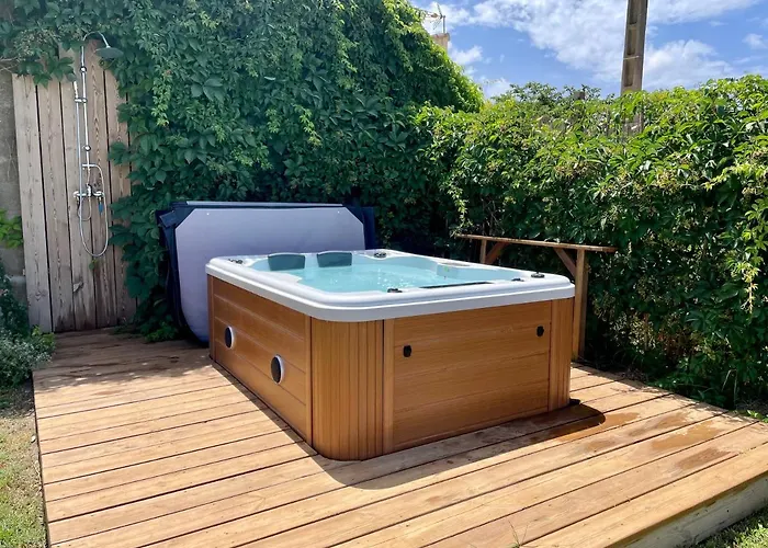 Myinsolite - Tiny-house, Jacuzzi, Brasero, Piscine