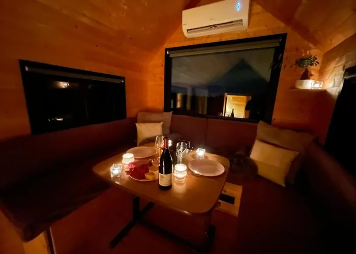 Myinsolite - Tiny-house, Jacuzzi, Brasero, Piscine *