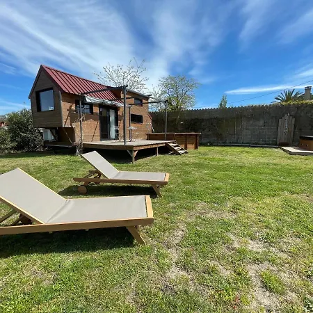 Myinsolite - Tiny-house, Jacuzzi, Brasero, Piscine Alpehytte