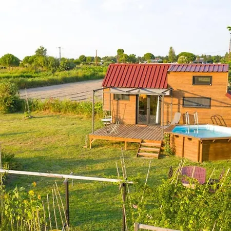 Myinsolite - Tiny-house, Jacuzzi, Brasero, Piscine *