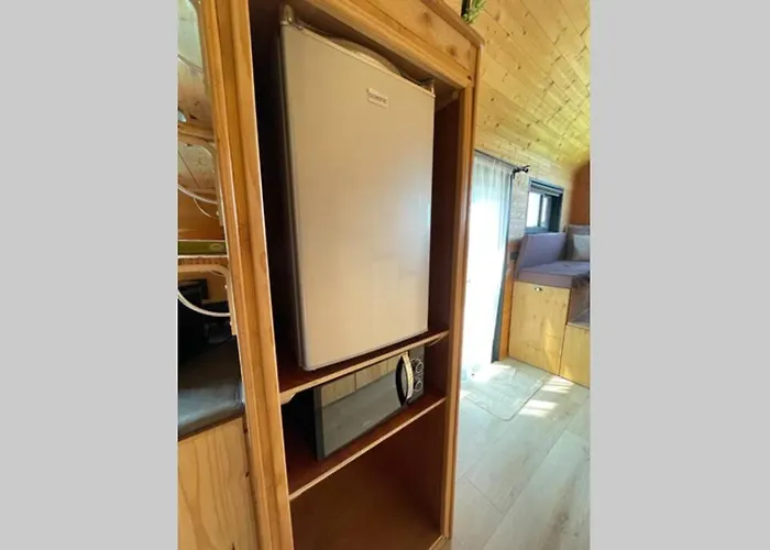 Chalé Myinsolite - Tiny-house, Jacuzzi, Brasero, Piscine