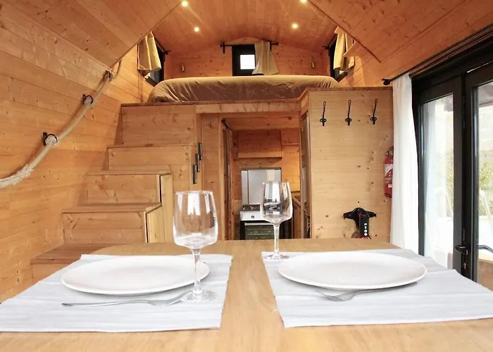 Chalé Myinsolite - Tiny-house, Jacuzzi, Brasero, Piscine